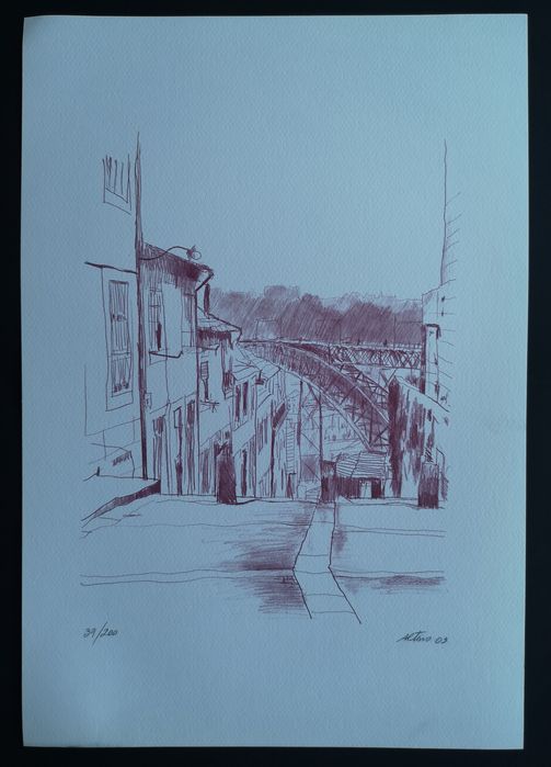 Serigrafias coleção - 5 originais 37/200