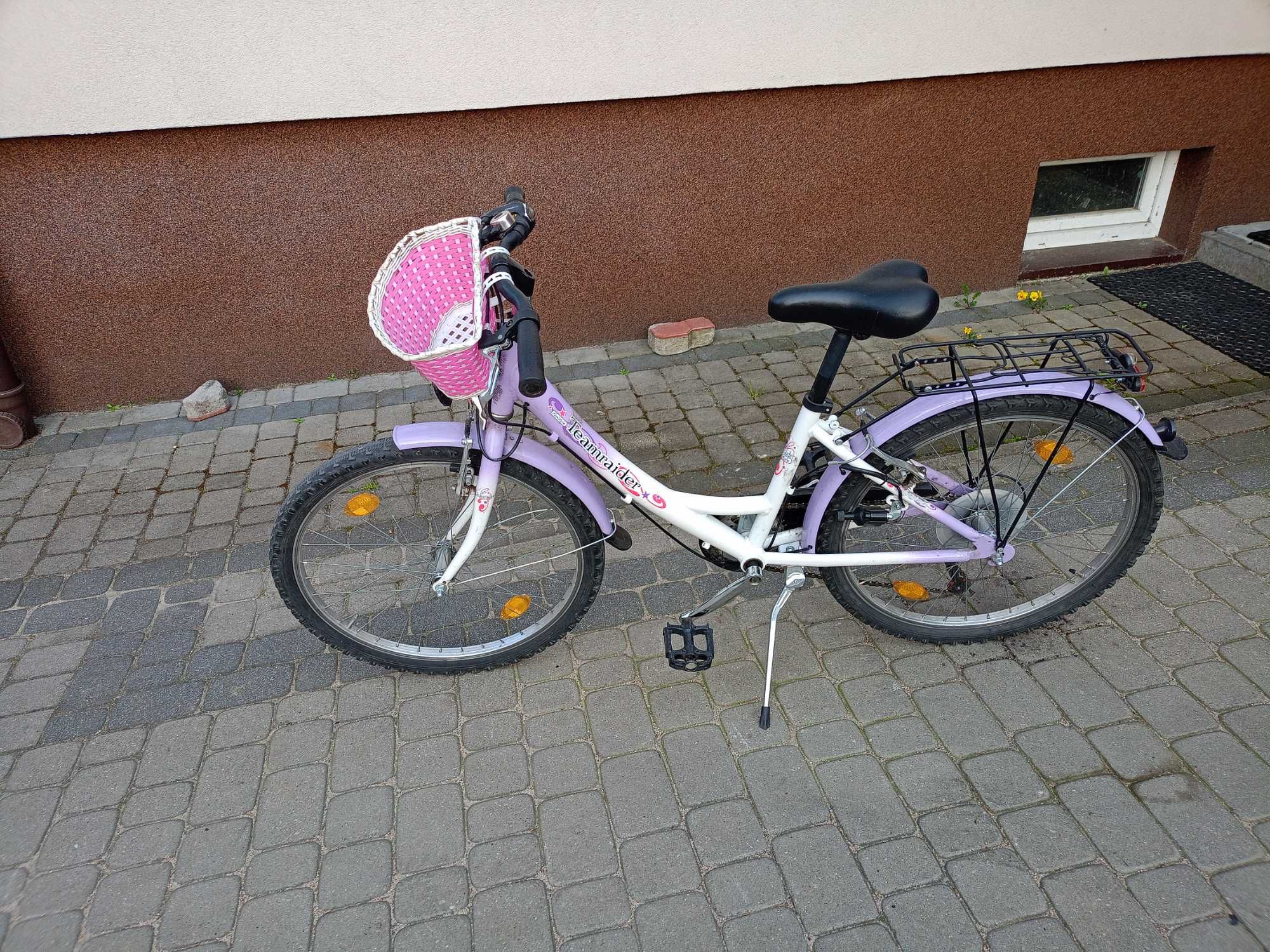 Rower dla dziewczynki koła 24 cale