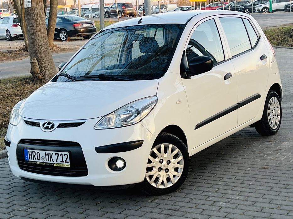 Hyundai i10 1.1 benz z KLIMĄ ! Od 1właść z Niemiec. JAK NOWY ! Opłacon
