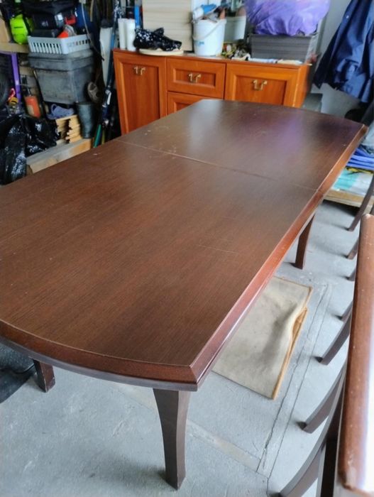 Stol i 6 krzesel stan bardzo dobry