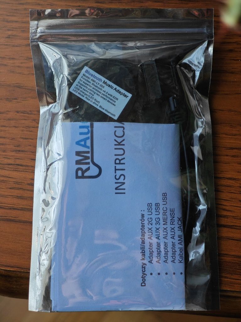 Kabel, złącze, adapter bluetooth audi VW