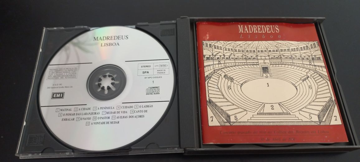 Duplo CD Madredeus "Lisboa"