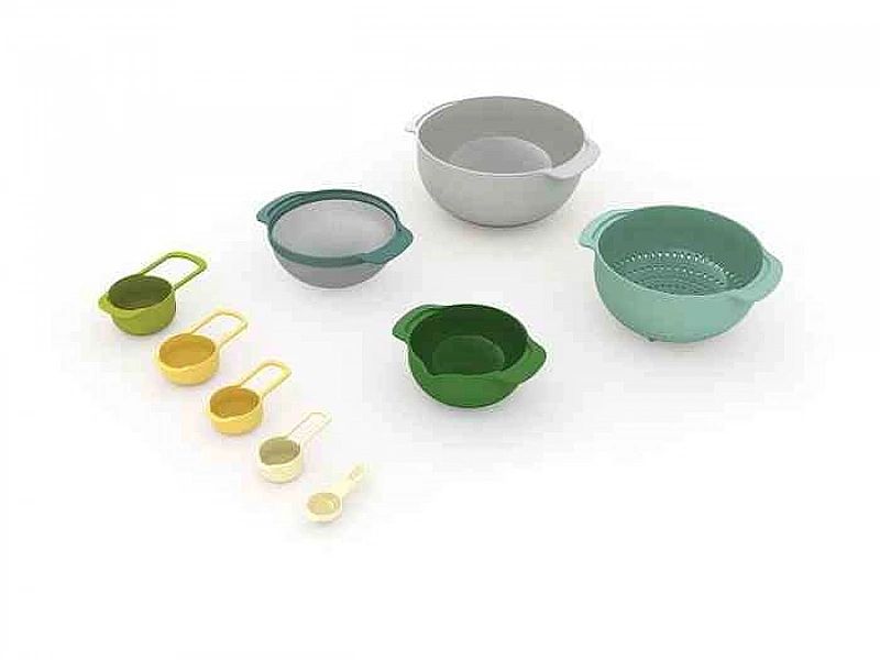 Zestaw misek i miarek Nest 9 Plus Opal / Joseph Joseph