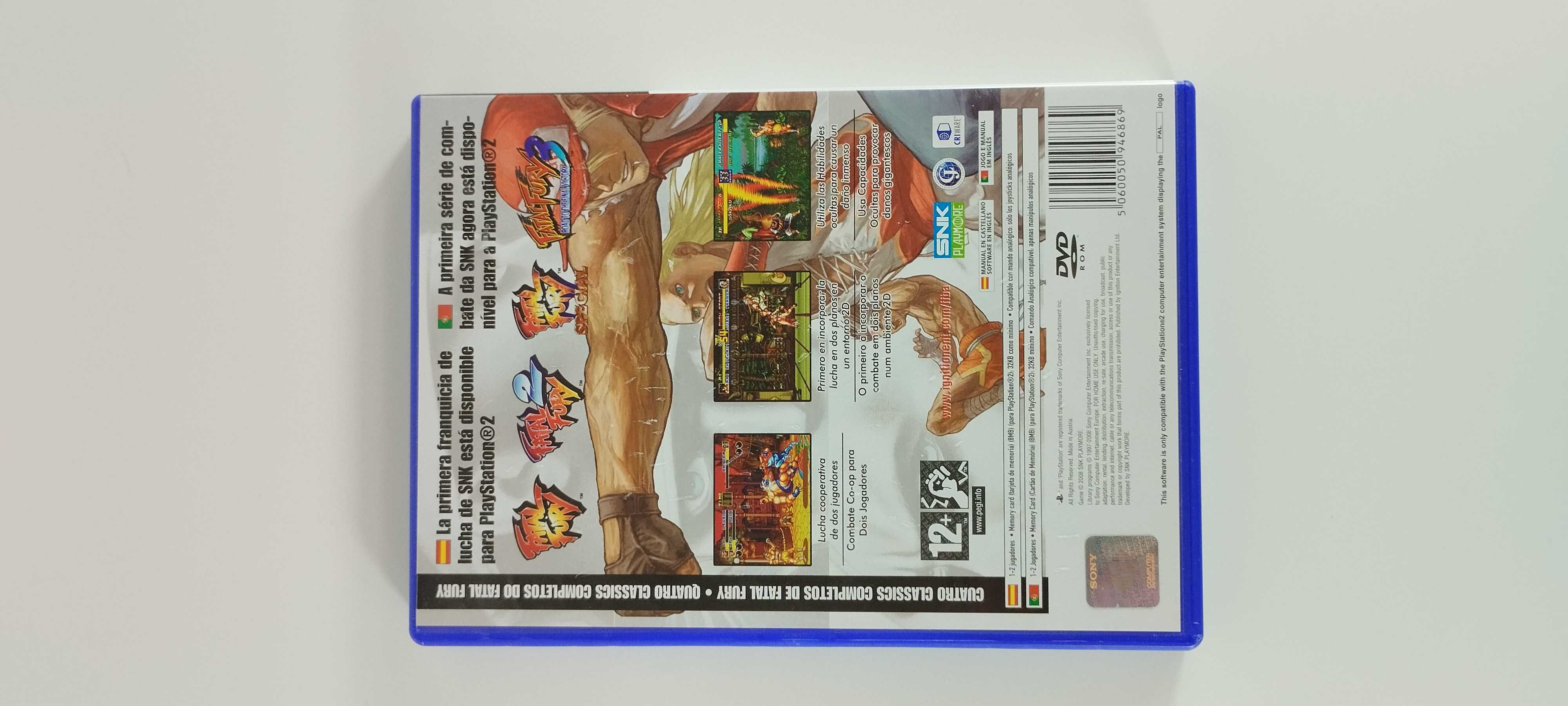 Fatal Fury Battle Archives Vol 1 Playstation 2 PS2