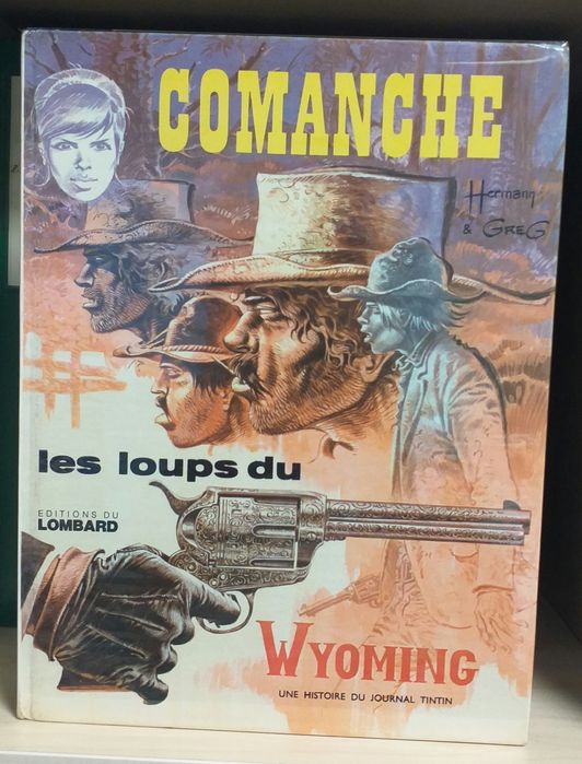 Comanche Les loups du wyoming Hermann Greg Lombard BD