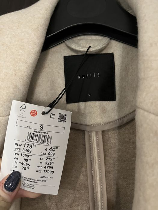 Nowy płaszcz Mohito