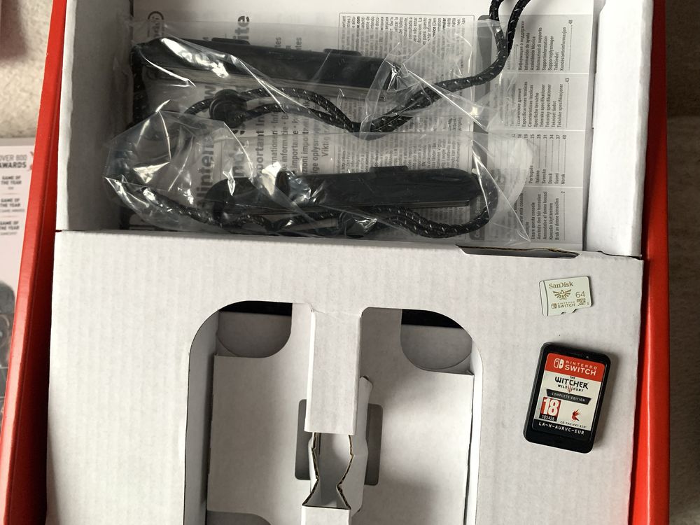 Nintendo switch Oled + wiedzimn 3