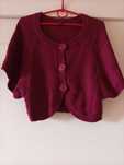 Sweterek bordo H&M rozm S