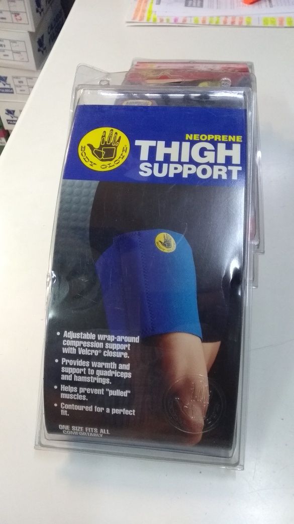 Joelhos e Coxas elásticas em Neoprene