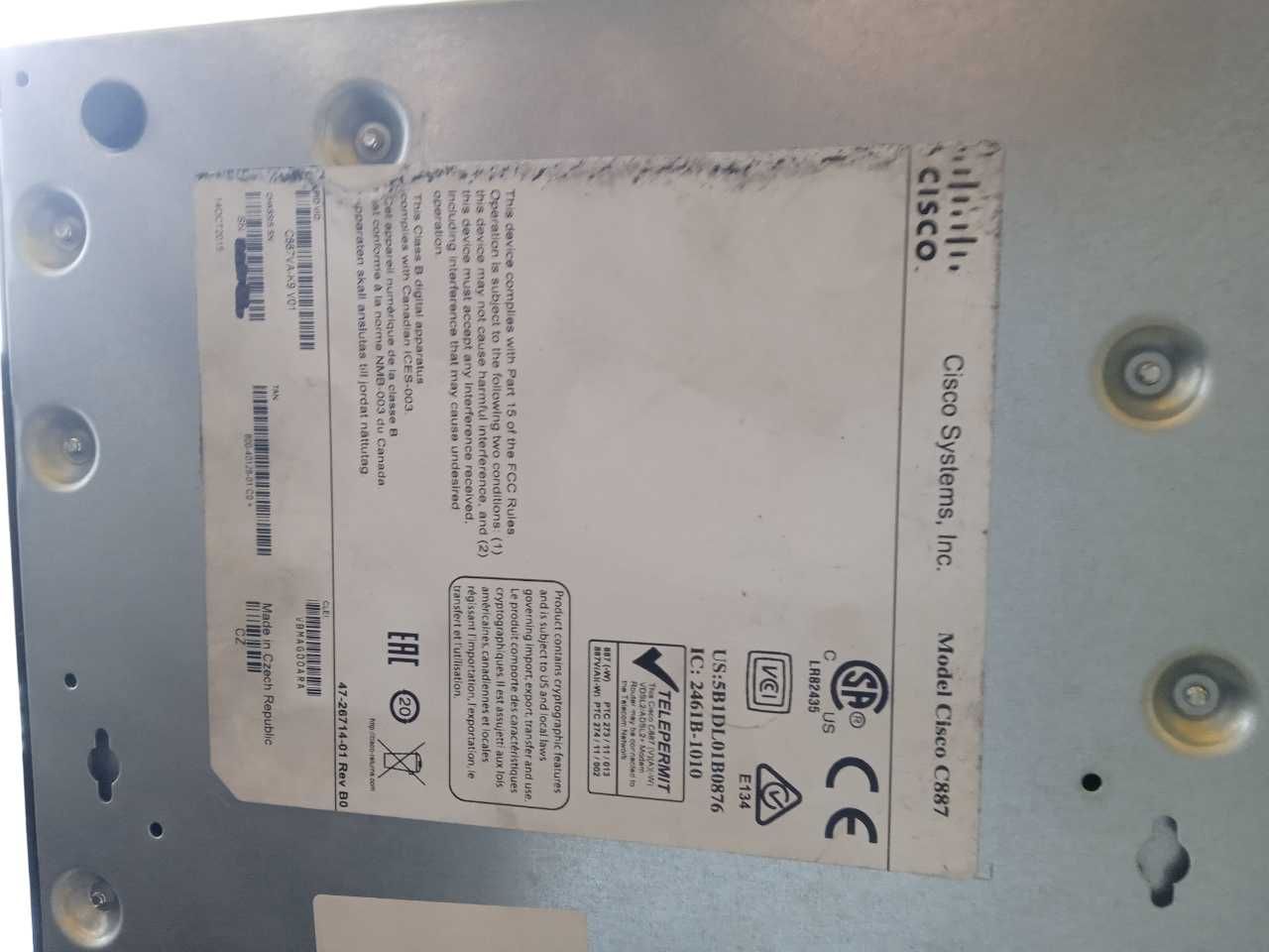 Router Cisco 887VA
