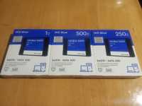 SSD диск WD Blue SA510 2.5" 3D NAND 250-1TB Новый Гарантия