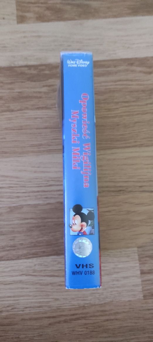 Kaseta VHS, bajka, Opowieść Wigilijna Myszki Miki, Walt Disney