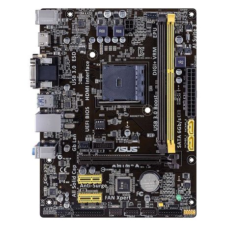 Плата под AMD Socket AM1 ASUS AM1M-A на DDR3 / SATA 3 / с HDMI ВИДЕО