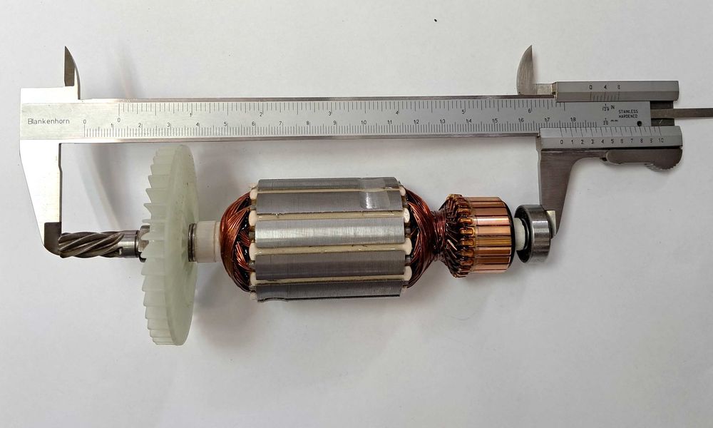 Wirnik silnika – piła ukosowa Parkside PZKS 2000 B2 - silnik – rotor