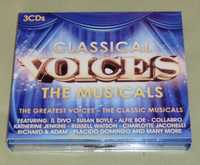 CD triplo Classical Voices The Musicals