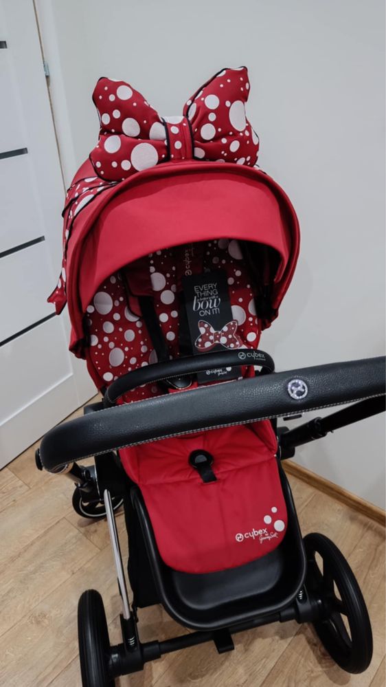 Cybex priam 4.0 tapicerka  Jeremy Scott Petticoat red