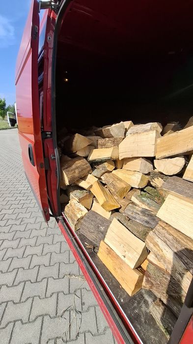 Drewno dębowe opałowe kominkowe suche