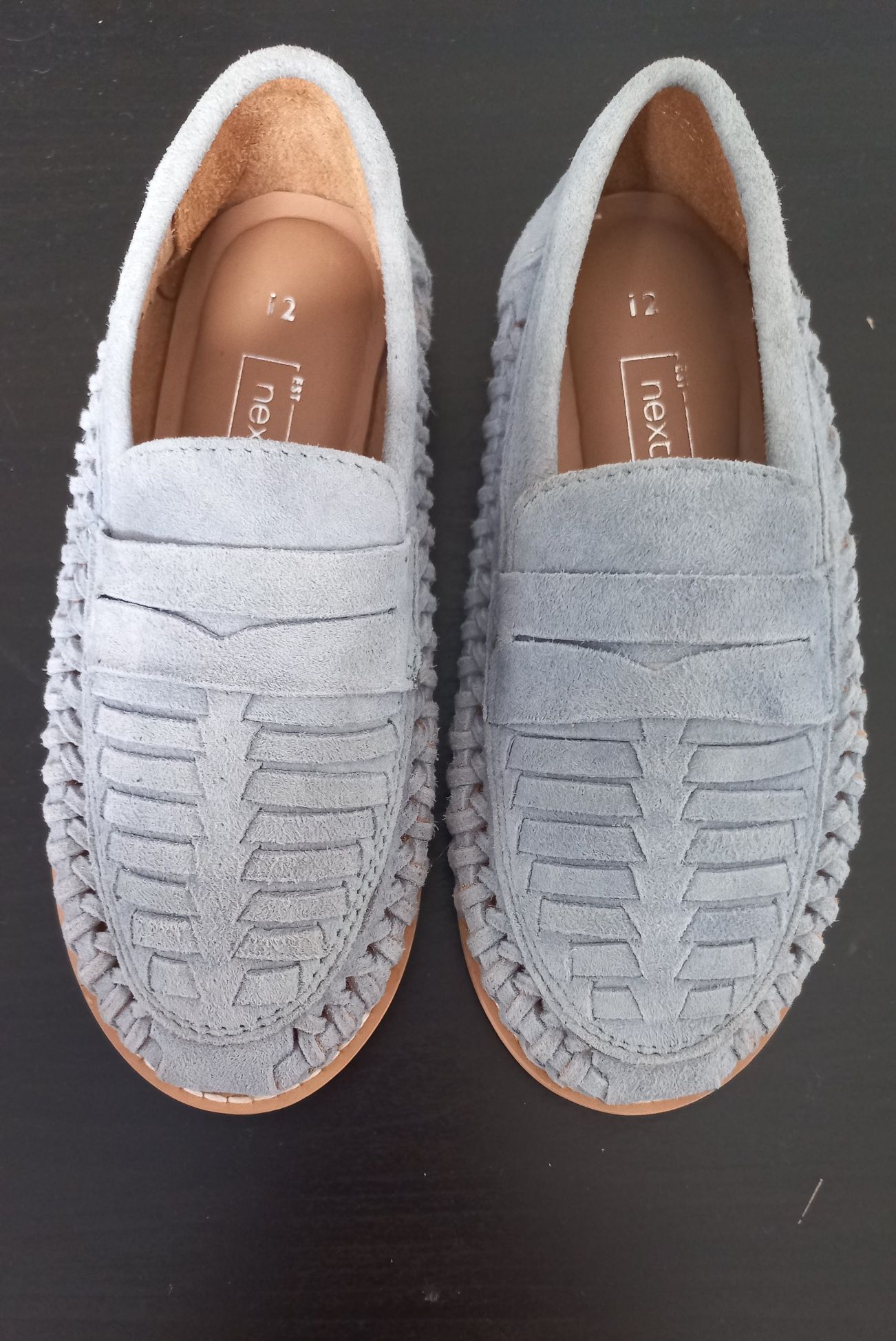 Nowe buty mokasyny skórzane Next Eu 30 uk 12