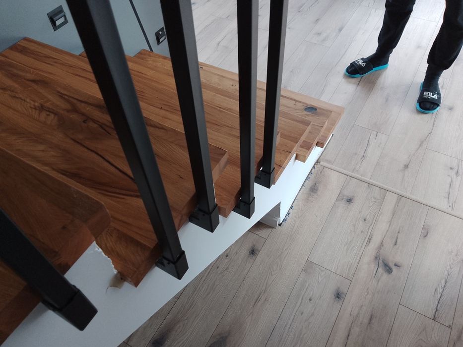 Stopnie trepy dąb rustiq