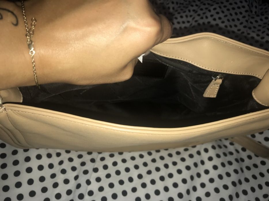 Listonoszka skóra Elisabetta Franchi oryginalna