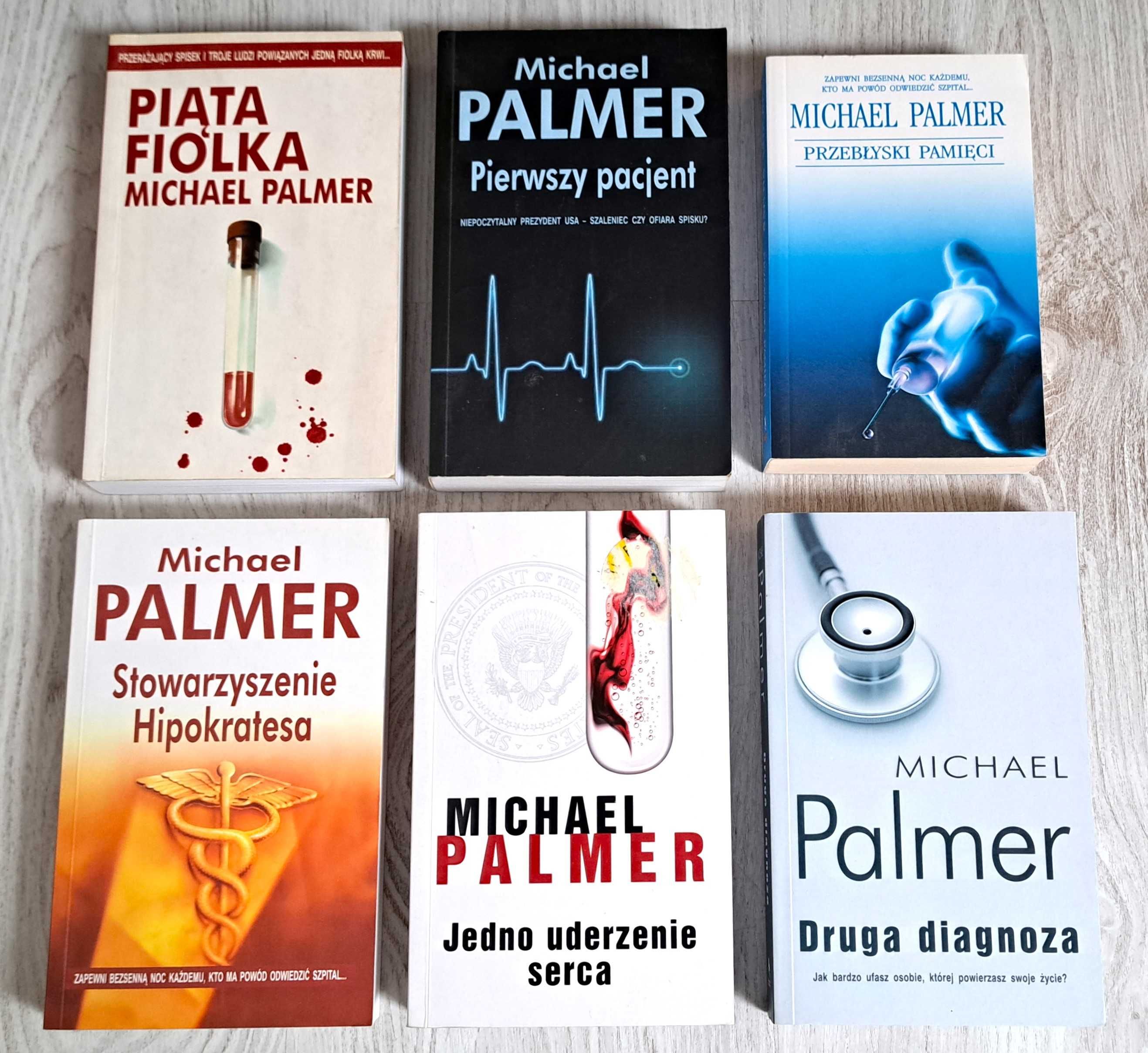 Michael Palmer Pierwszy pacjent Piąta fiolka Stowarzyszenie Jedno