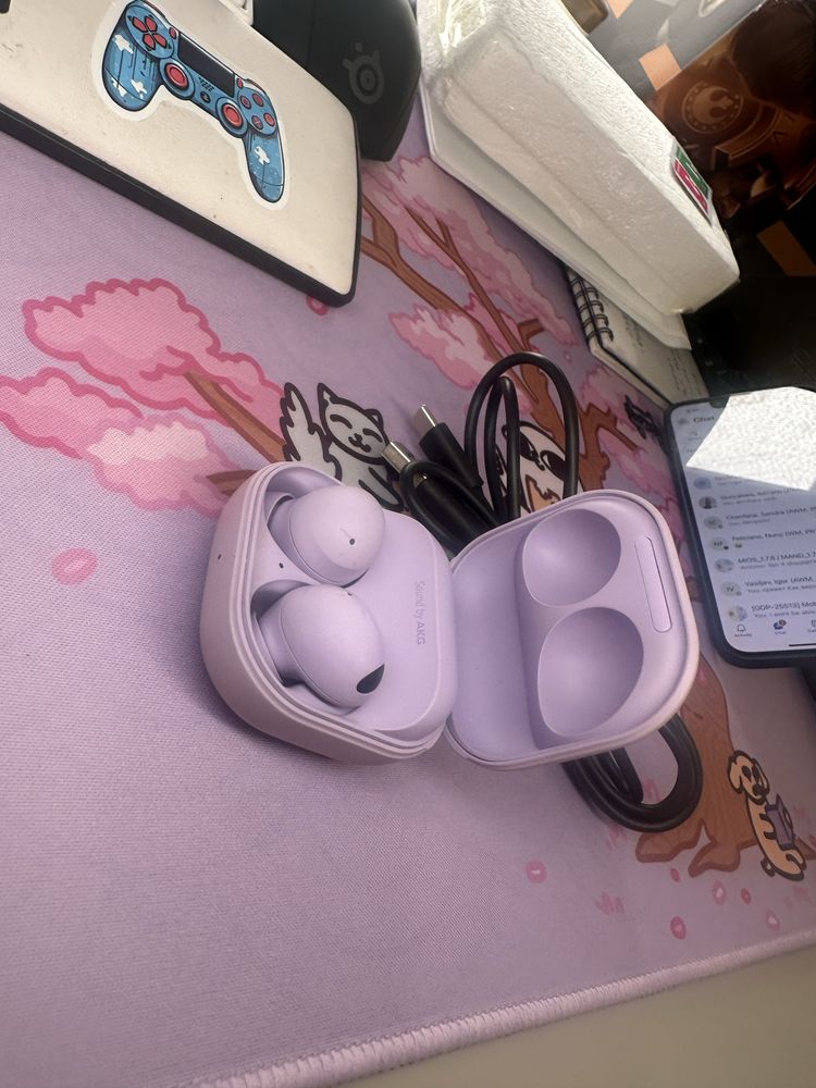 Samsung Galaxy Buds 2 Pro Noise Cancel - condiçao ideal + presente