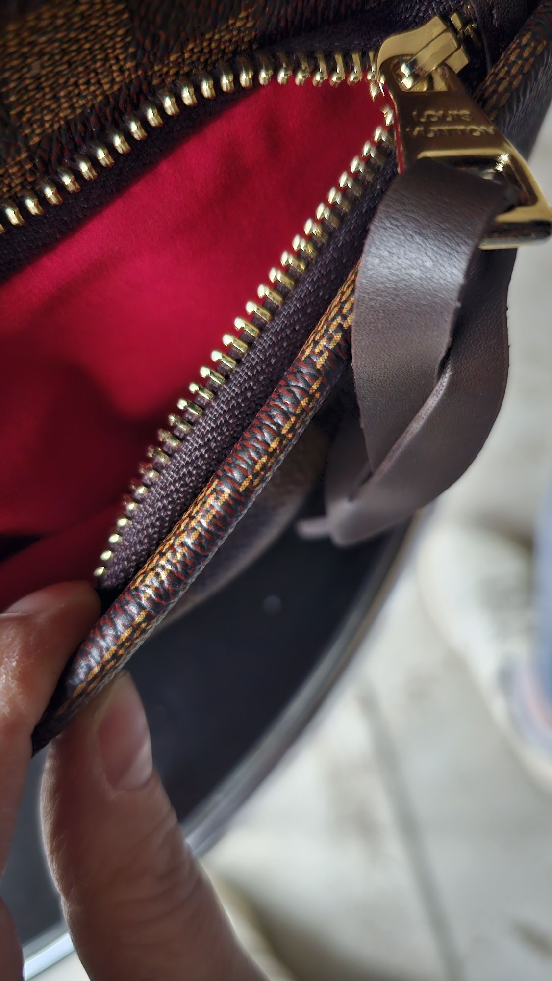 Plecak damier lv moonback pack piękny