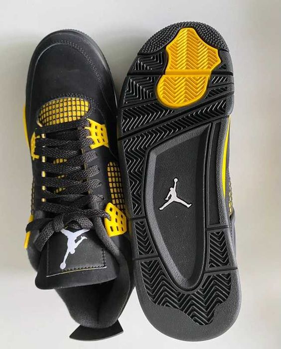 buty Espadryle Jordan4 BlackThunder Espadryle R.39