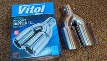 Новая двойная насадка на глушитель Vitol НГ-1154