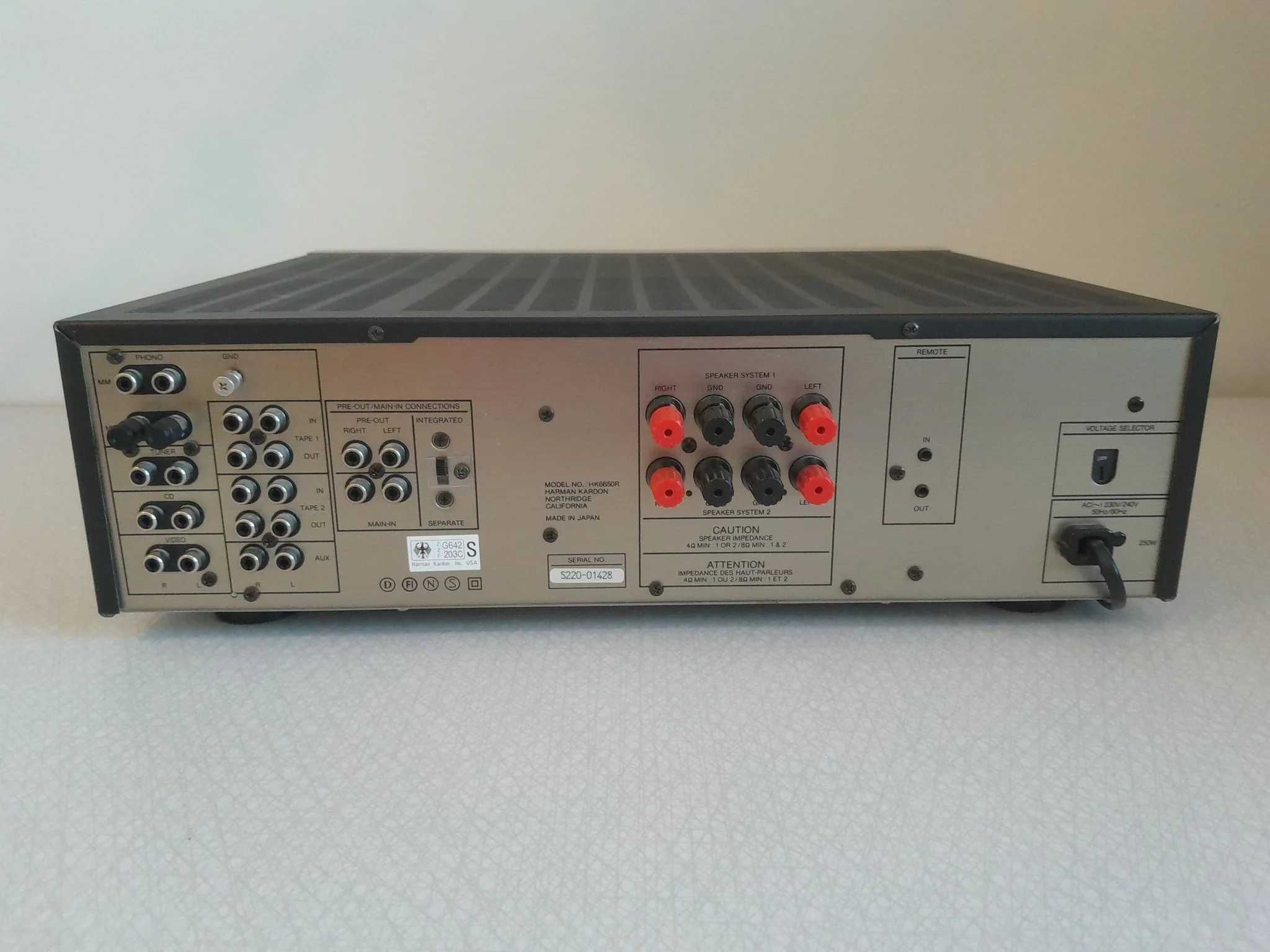 Harman Kardon HK6650R + Pilot ZNAKOMITY