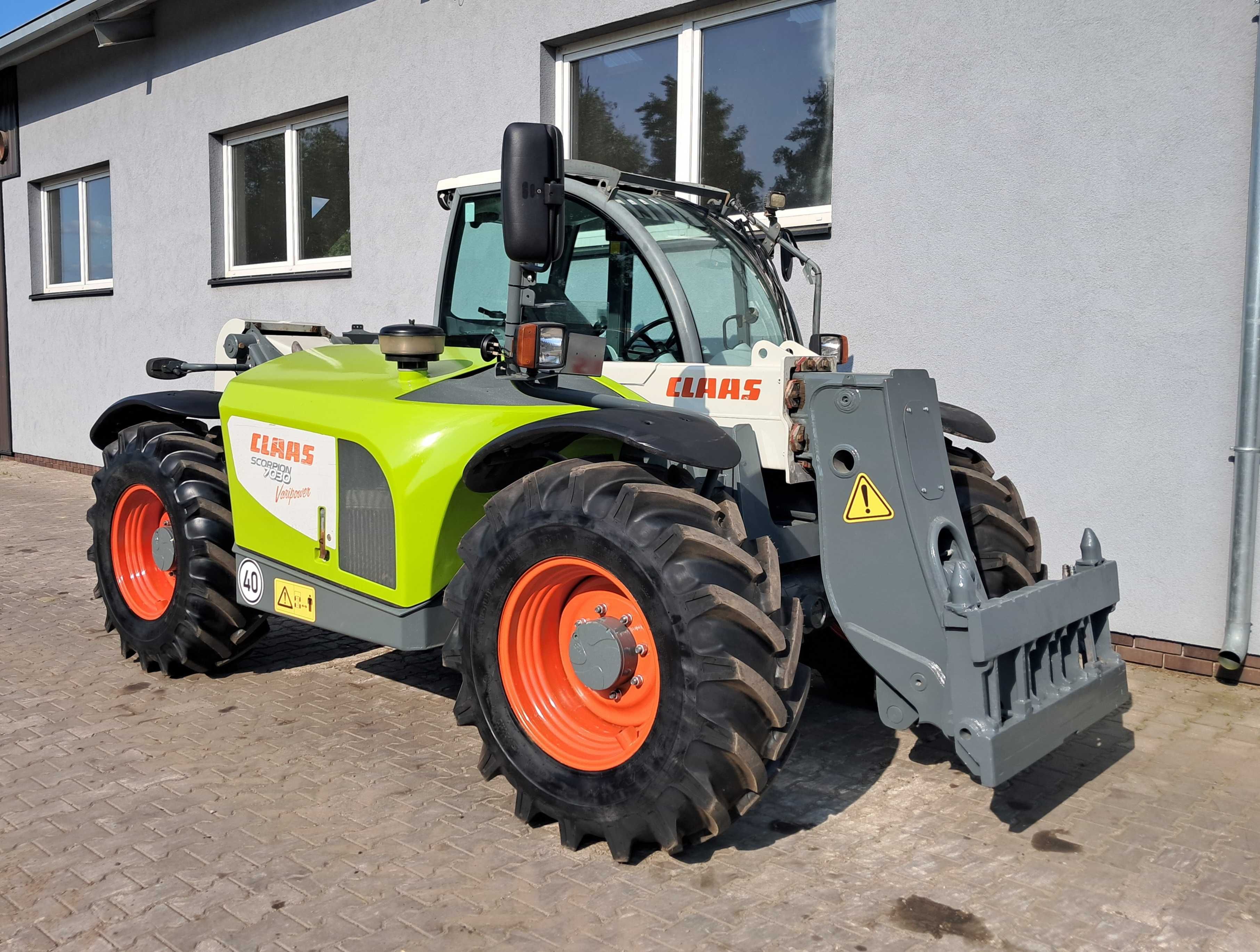 CLAAS SCORPION 7030 Plus Varipower Oryginał Full Opcja Klima 40km/h