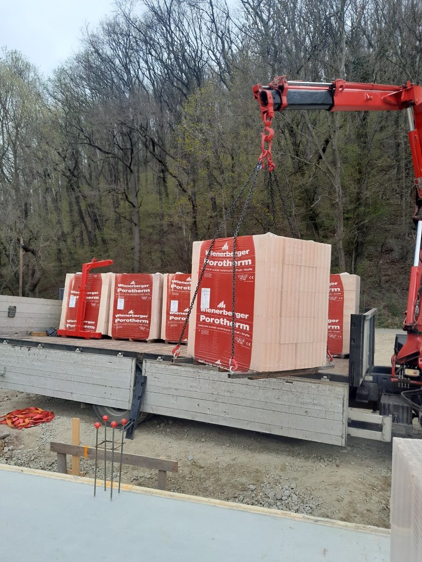 Uslugi Transportowe  hds dźwig