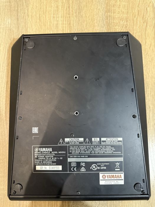 Микшерный пульт yamaha mg 10xu