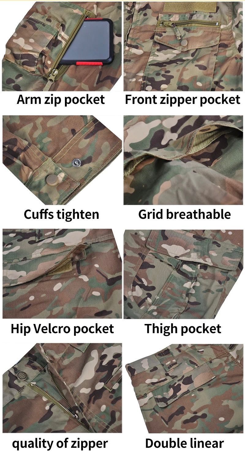Кітель і штани мультикам військова форма тактична китель штаны военная