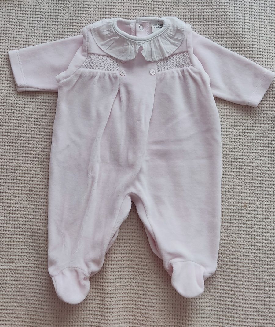 Babygrow veludo T1 NOVO