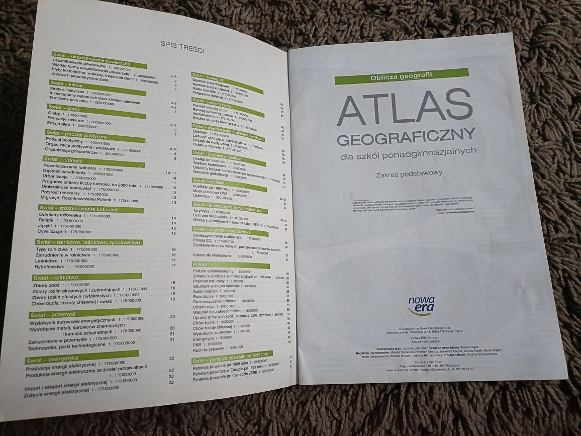 Atlas Geograficzny Nowa era