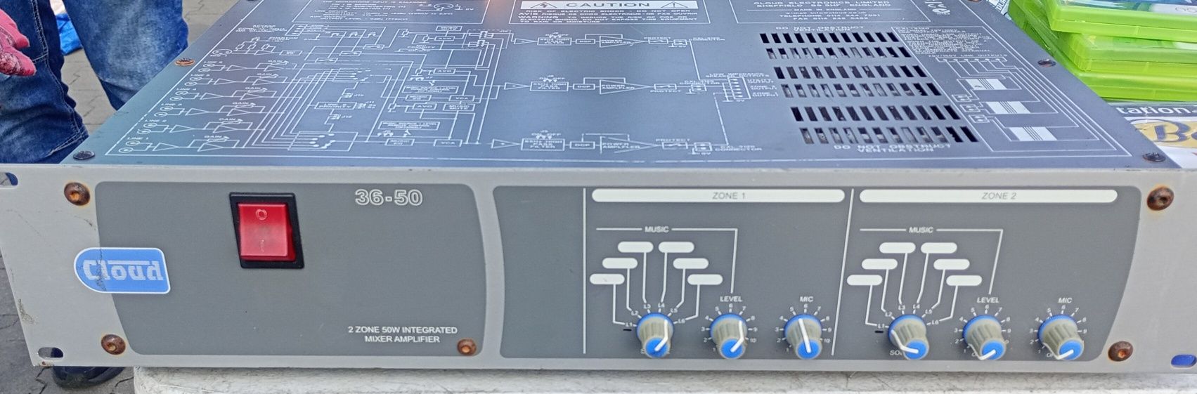 Wzmacniacz Cloud CXV-225 500W Stereo 100V Line