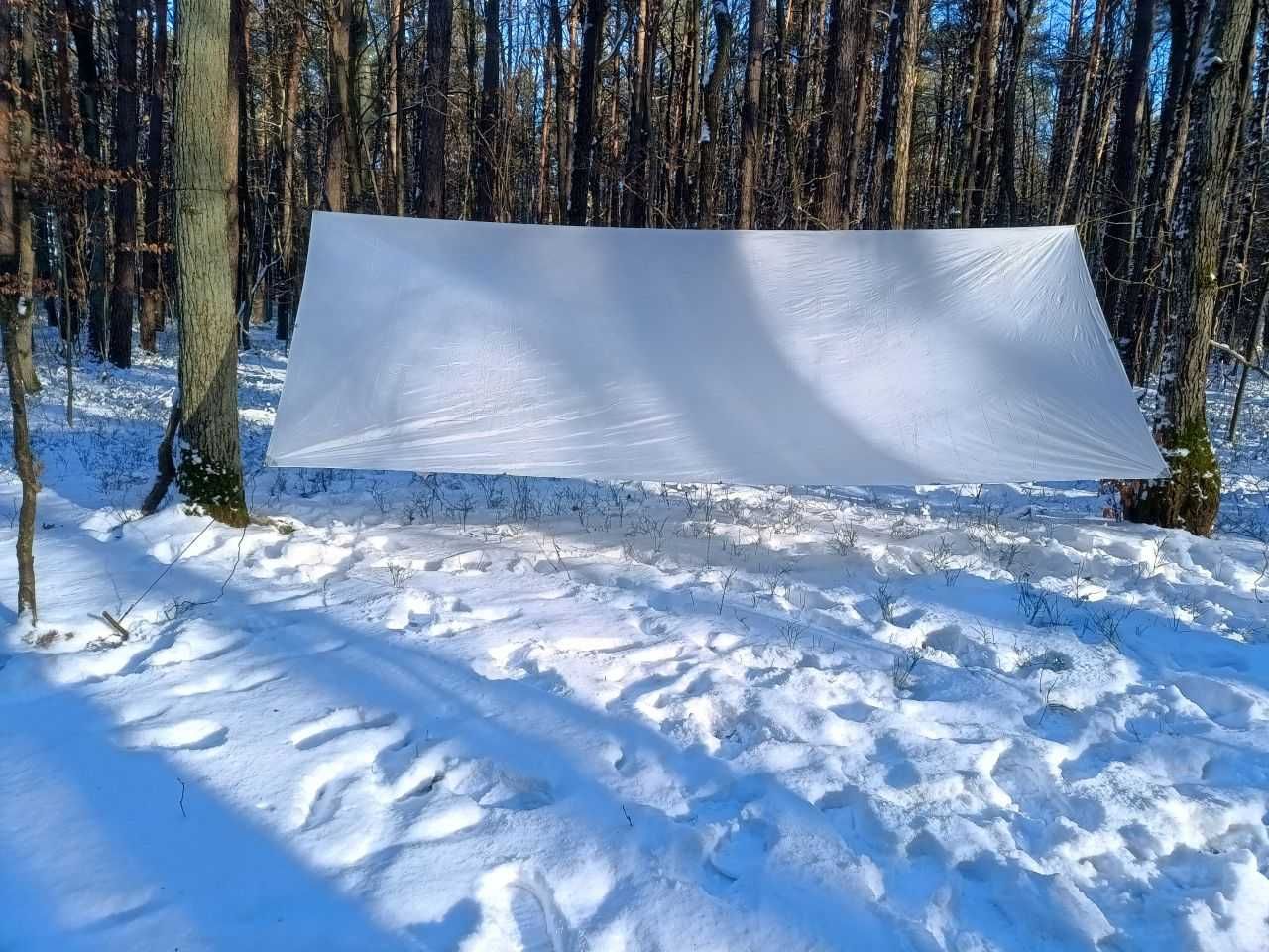 Tarp snow ripstop silicone nylon