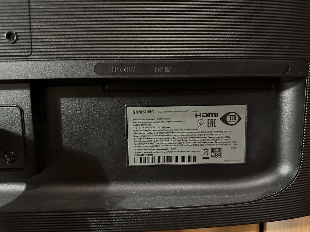 Монитор Samsung UHD 27’’ 27S70A