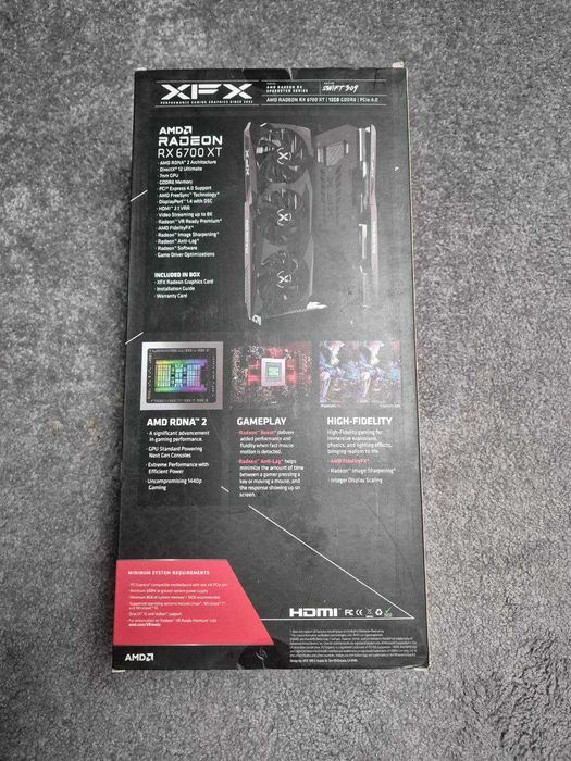 Відеокарта AMD RADEON RX 6700 XT 12GB