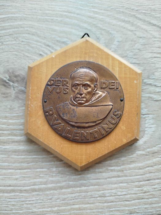 Valentinus Paquay, Servus Dei Valentinus Wiszące drewno Metal Antyk