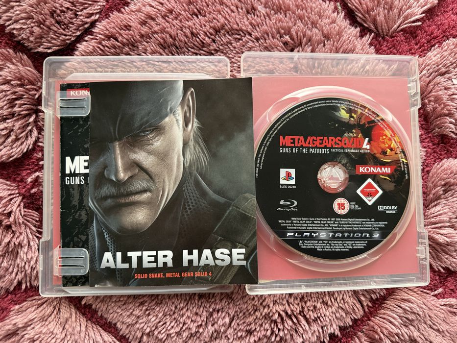 Metal gear solid 4 ps3