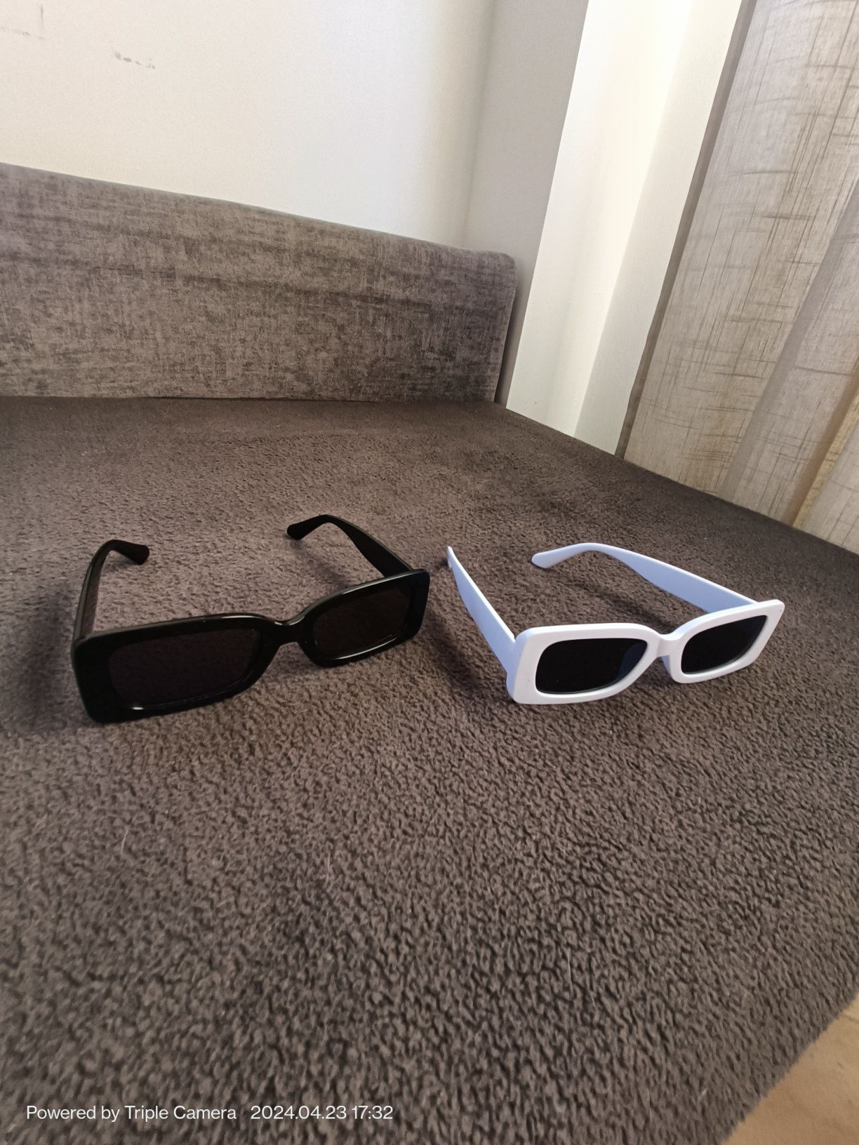 Óculos de sol rectangulares 2 pares