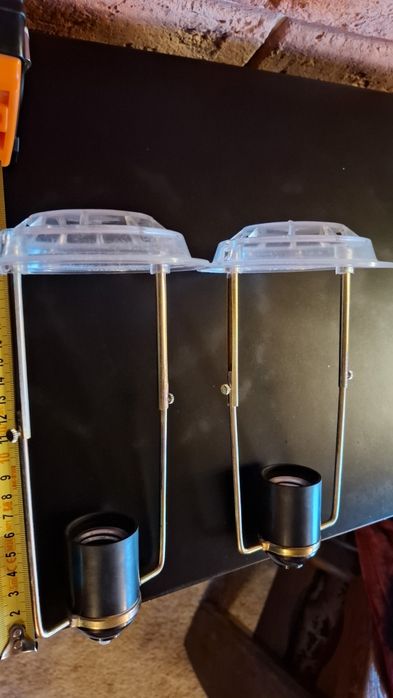 2 szt. Oryginalne mocowania klosz/abażur