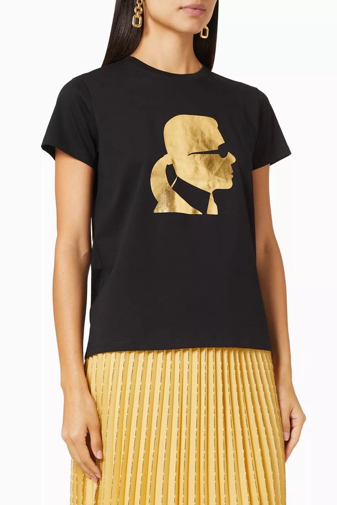 Жіноча футболка Karl Lagerfeld ,розмір M-L (оверсайз)