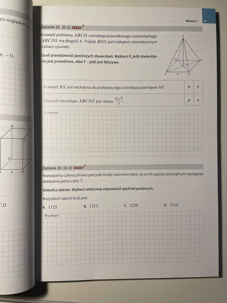 Nowa Era Teraz matura Matematyka Arkusze maturalne Poziom rozszerzony