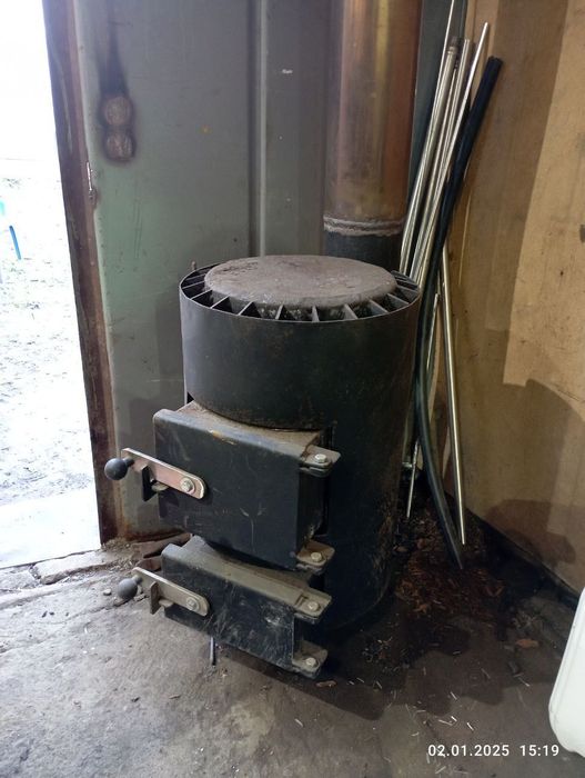 Буржуйка толстостенная