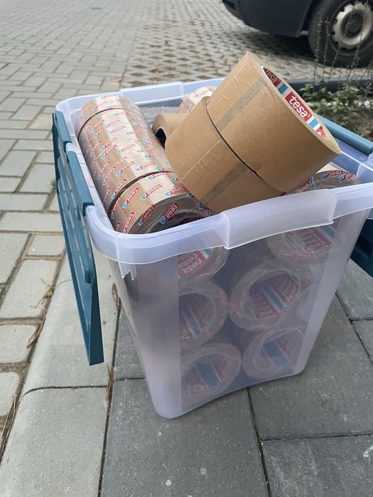 Papierowa taśma pakowa tesa 44 sztuki 50 m