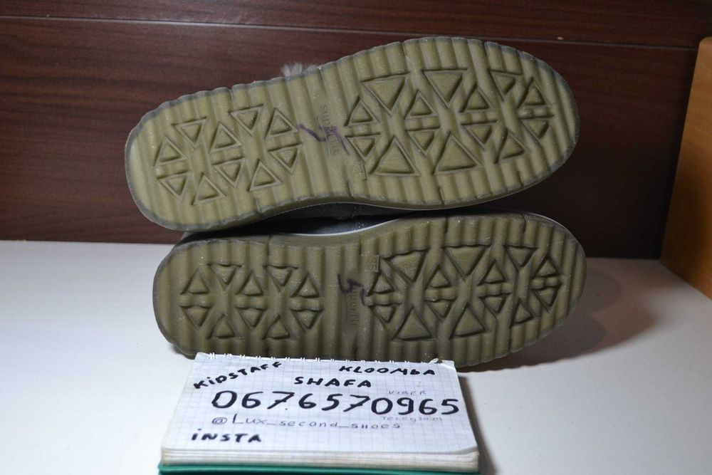 superfit 35р зимние кожаные сапожки оригинал gore-tex