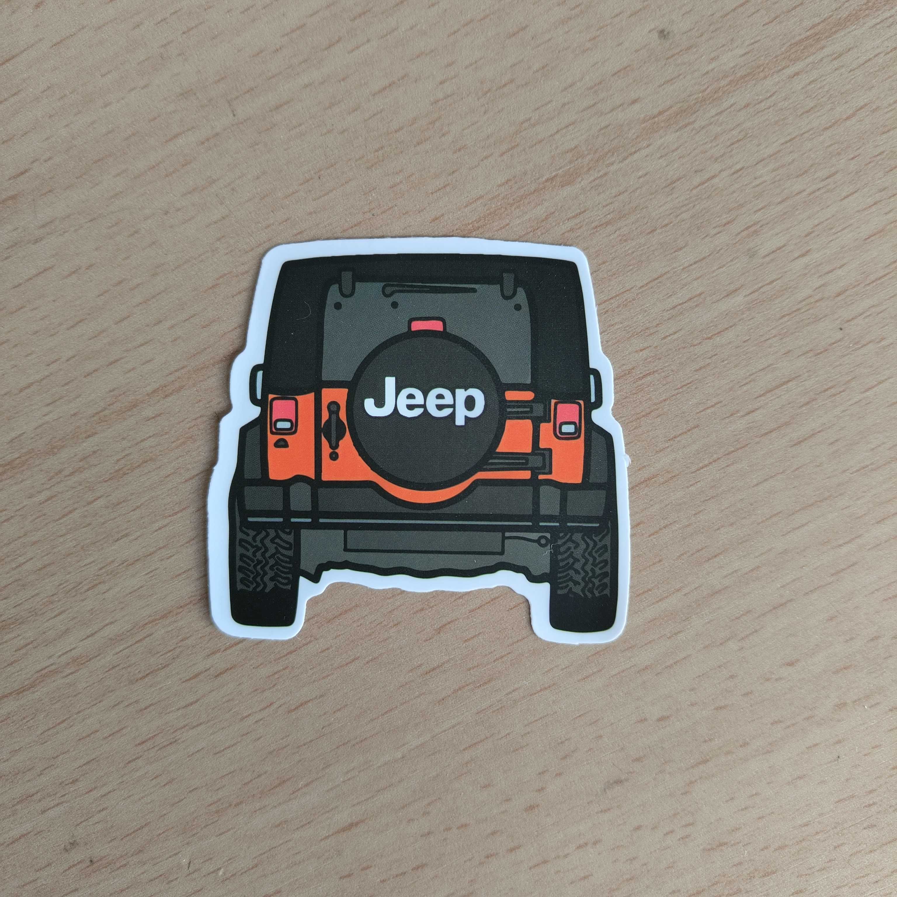 50 Autocolantes Stickers Jeep Carro